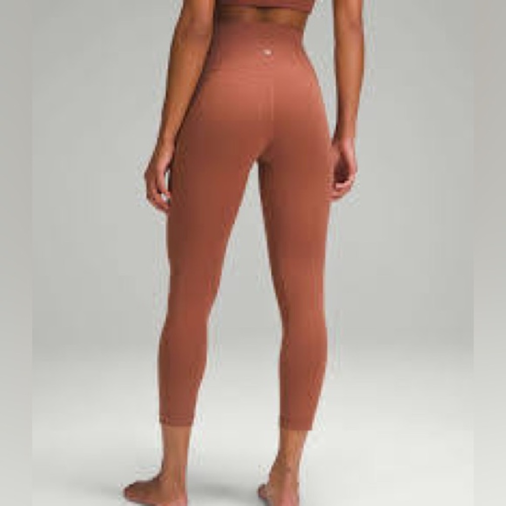 Lululemon ALIGN  Crop 23” Size 2Color: Ancient Copper